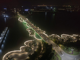 ?；◢u入島橋梁夜景照明工程